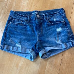 Old Navy boyfriend jean shorts
